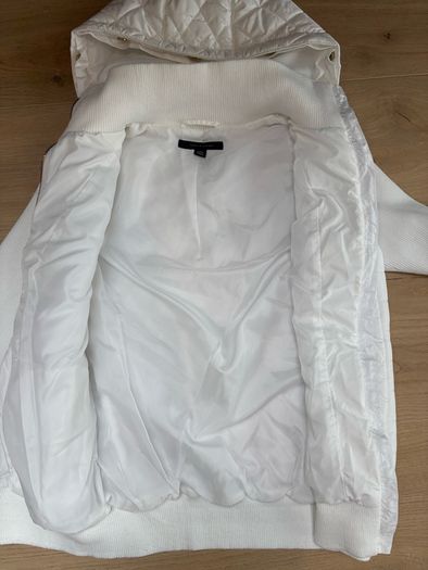 Tommy Hilfiger White Bomber Jacket