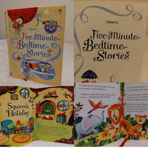 Usborne Five Minute Bedtime Stories, Hardback Book