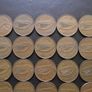 30 Irish 2 pence coins (1971-1996) Image 8