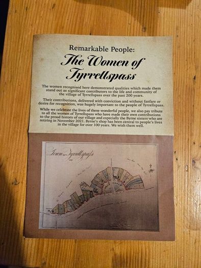 Among The Hills Of Ardnaree. By Nora Feehan. Plus A Leaflet On The Women Of Tyrrellspass. Paperback In Good Condition.  See Photos For Same.