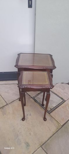 Vintage nest of 2 tables