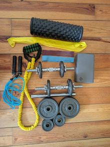 Complete Home Gym Bundle & Fitness Set