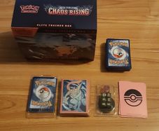 Pokemon Chaos rising open etb plus bulk and bits