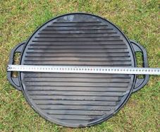 bbq cast iron smash burger/ griddle hot plate.