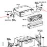 Toyota Corolla E11 97-00 Upper Single DIN Radio Genuine Mounting Brackets Left & Right Image 3