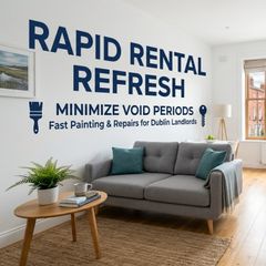 PREMIUM PAINTER DUBLIN | 20 Yrs Exp | High Access & Flawless Finish
