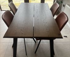 Modern Dining Table 4 Chairs , Excellent Condition