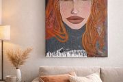 Original abstract acrylic painting!!!