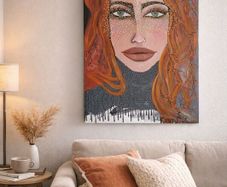 Original abstract acrylic painting!!!