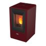 Nina 7kW Bordeaux Wood Pellet Stove Image 2