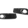2 x Front Bumper Fog Light Lamp Cover Grill For Audi A4 SE B8 A4L 2009-2012 NEW Image 4