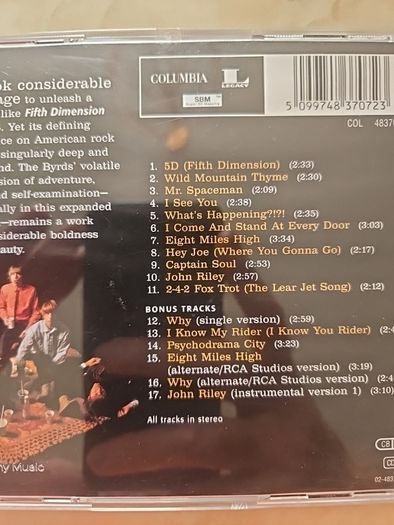 The Byrds 2 CD Lot