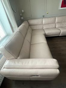 Leather L Shape Couch