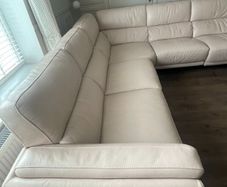 Leather L Shape Couch