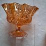 Carnival Glass 1950's Sugar Bowl and Milk Jug Image 2