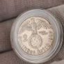 2 Reichsmark 1937 A Berlin WW2 Silver Coin third Reich Image 3
