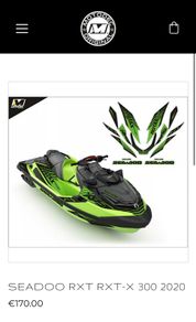 Seadoo RXTX MotoDec Vinyl Sticker Kit