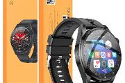 Hoco Y9 - Smart Sports Watch Call Version, Screen: TFT 1.32 Inch, 3.5D Touch Screen, IP68 Waterproof, BT V4.0, Support Multiple Exercise Modes, Heart Rate, 19 Languages - Black