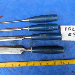 4 Stanley Chisels