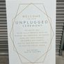 Wedding Poster Sign to Buy with Stand Image 2