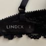 Black padded diamond bra 70C Image 3