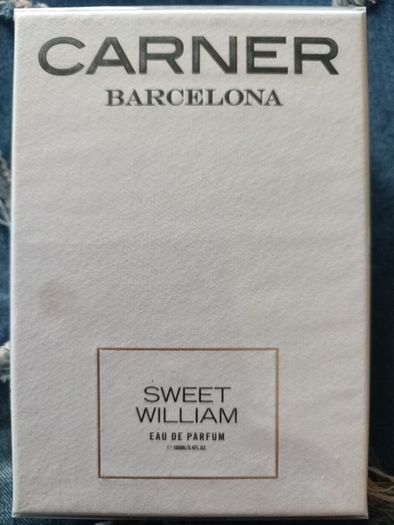 Sweet William EDP new sealed 100 ml original Carner Barcelona low price free shipping