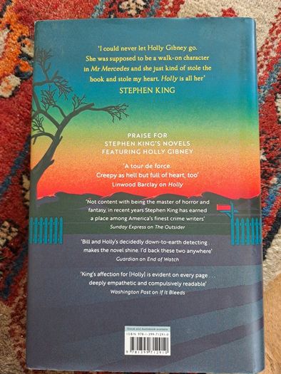 1st ed Stephen King Holly