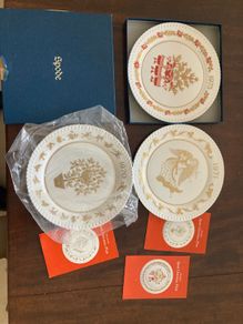 Spode Christmas plates