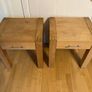 Oak Side Tables Image 2