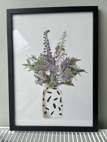 Dusty Boy framed print