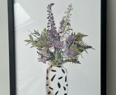Dusty Boy framed print
