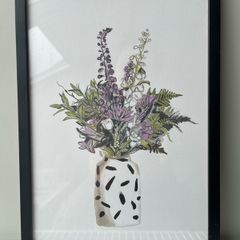 Dusty Boy framed print