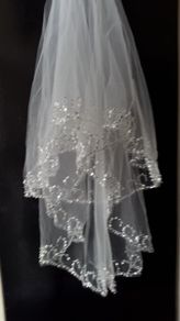 2 Tier Elbow Length Bridal Veil