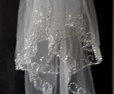 2 Tier Elbow Length Bridal Veil