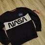 Alpha Industries NASA Sweatshirt - Navy Blue - Size M/L (check tag) Image 2