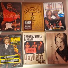 Large Collection of Music Dvds