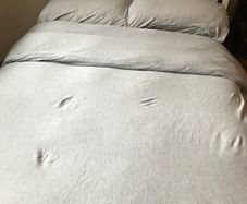 New Grey Double Duvet Set