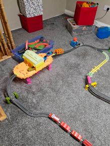 Thomas the tank tracks and train