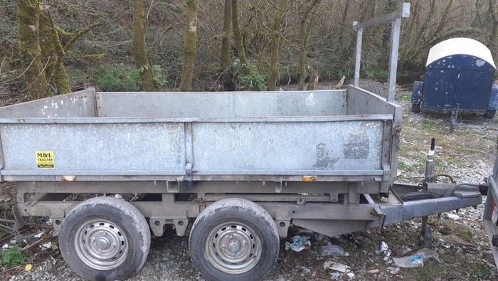 Ifor williams tipper trailer