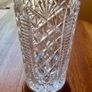 Waterford Crystal Clare Cut 8" Vase, mid 1950s. Image 2