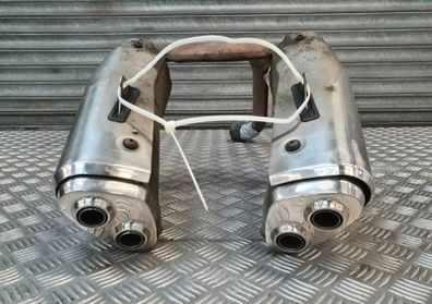 honda vfr 800 vtec stock exhaust silencers