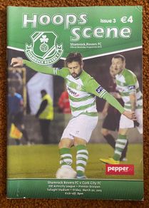 2015 Shamrock Rovers v Cork City FC - Airtricity League Premier Division Programme