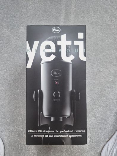 Blue Yeti Blackout Edition  Brand New / Sealed