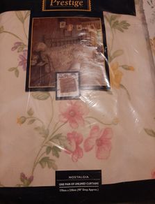 New vintage Dorma full length curtains