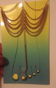 Foot jewellery, brand new
