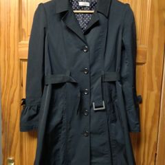 Girls Navy Coat