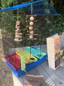 Large Hamster Cage with Accessories