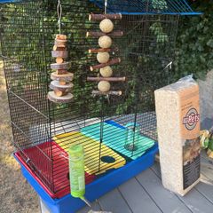 Large Hamster Cage with Accessories