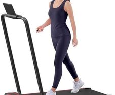 Folding Treadmill with 8% Incline, 3 In 1 Under Desk Walking Pad for Home and Office, 3 Adjustable Incline,1-12 KM/H, Portable Treadmill with LED Display, Remote Control