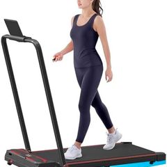 Folding Treadmill with 8% Incline, 3 In 1 Under Desk Walking Pad for Home and Office, 3 Adjustable Incline,1-12 KM/H, Portable Treadmill with LED Display, Remote Control